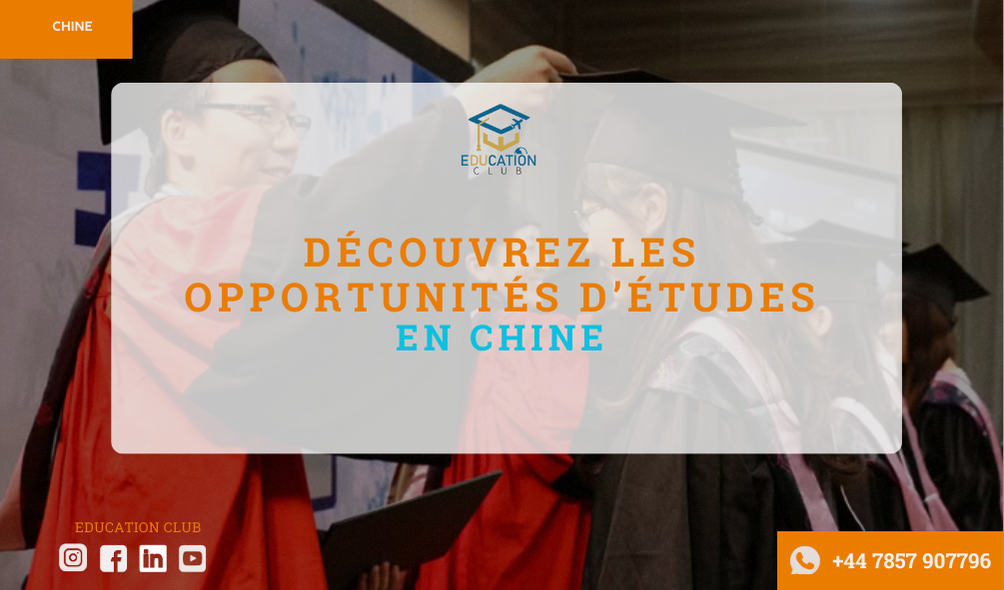 Découvrez les Opportunités d’Études en Chine