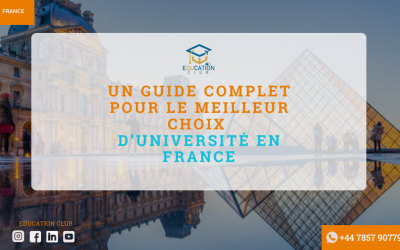 Un Guide Complet pour le Meilleur choix d’université en France