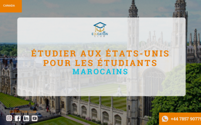 Étudier aux États-Unis pour les étudiants marocains